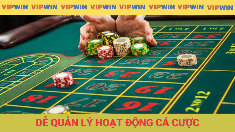 Dễ quản lý hoạt động cá cược tại nền tảng