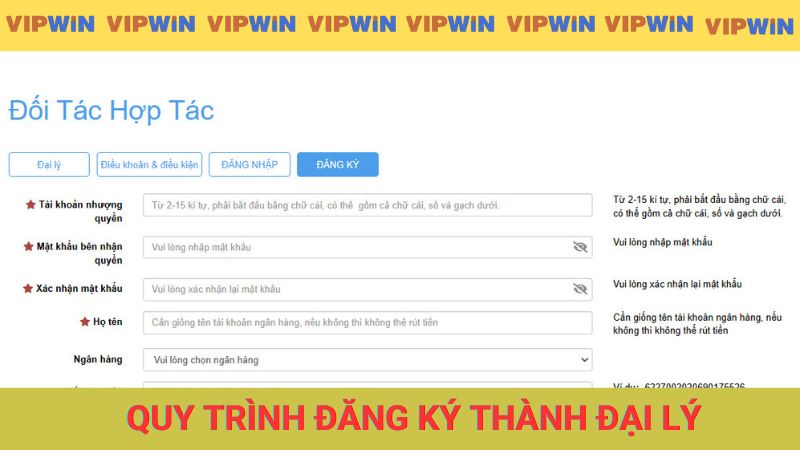 Quy trình đăng ký thành đại lý cực kỳ đơn giản